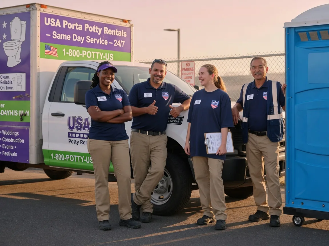 Porta Potty Rental company in Irvona, PA